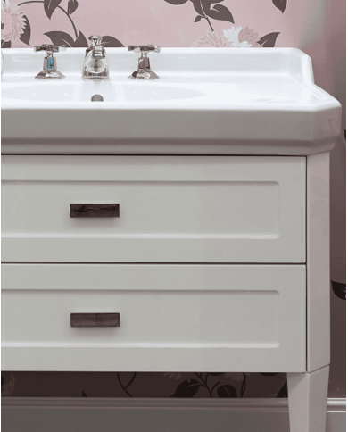 meuble lavabo rétro Sbordoni | Meuble italien 90 cm