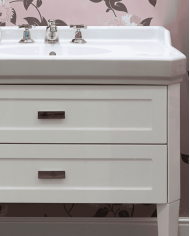 meuble lavabo rétro Sbordoni | Meuble italien 90 cm