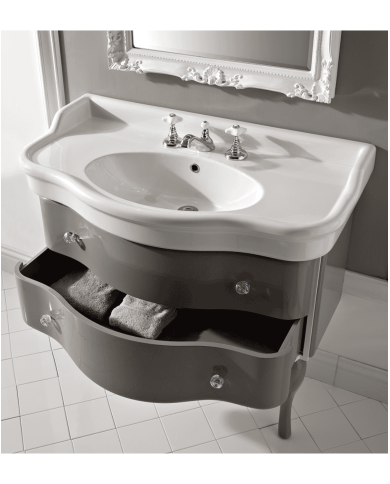 meuble lavabo sbordoni lazise | 6 finitions laqué brillant