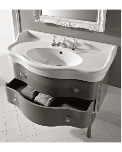 meuble lavabo sbordoni lazise | 6 finitions laqué brillant