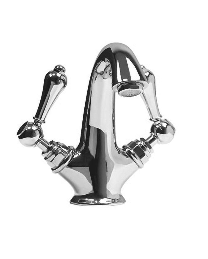 mélangeur lavabo haut imperial | Regent rétro chromé