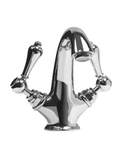 mélangeur lavabo haut imperial | Regent rétro chromé