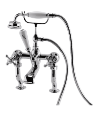 mélangeur bain douche imperial | Lichfield chromé rétro