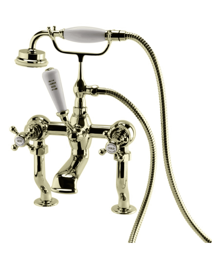 mélangeur bain douche imperial | Lichfield chromé rétro