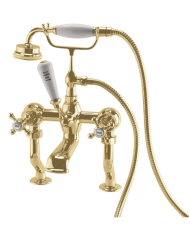 mélangeur bain douche imperial | Lichfield chromé rétro