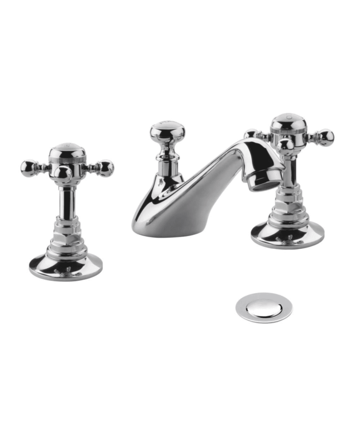 Mélangeur lavabo croisillons - Lichfield Imperial