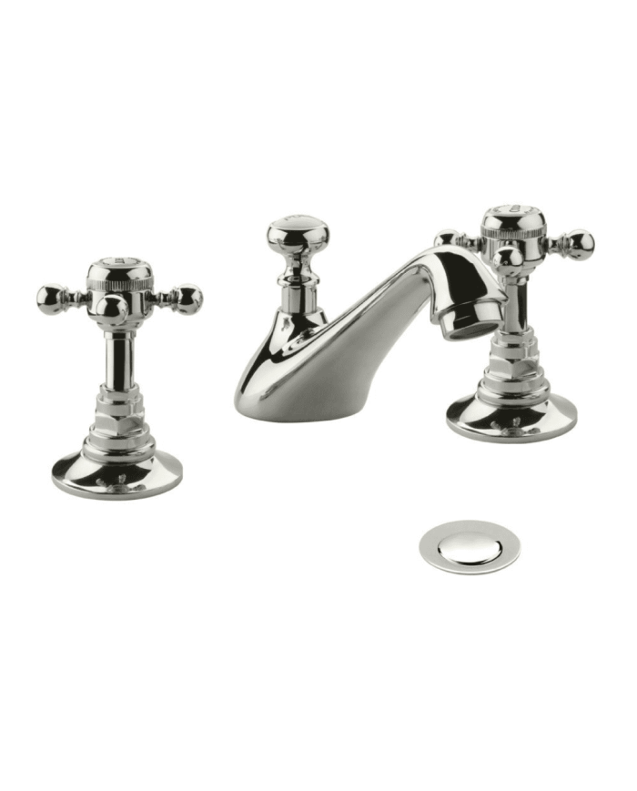Mélangeur lavabo croisillons - Lichfield Imperial