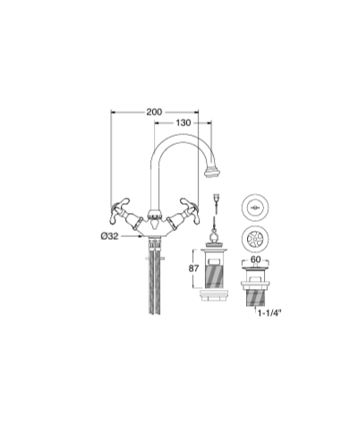Mélangeur monotrou - Sbordoni