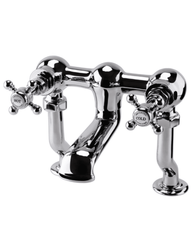mélangeur bain imperial | Lichfield rétro chromé