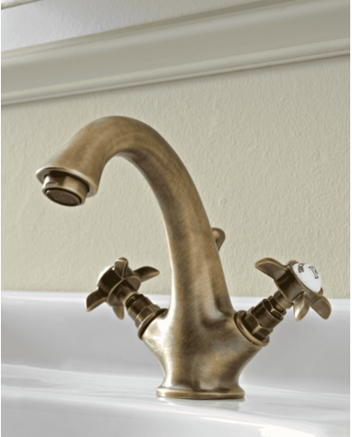 mélangeur lavabo Sbordoni | Robinetterie italienne rétro