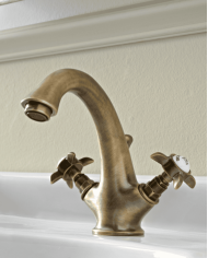 mélangeur lavabo Sbordoni | Robinetterie italienne rétro