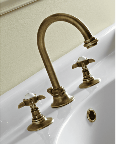 mélangeur lavabo sbordoni | bec haut 3 trous