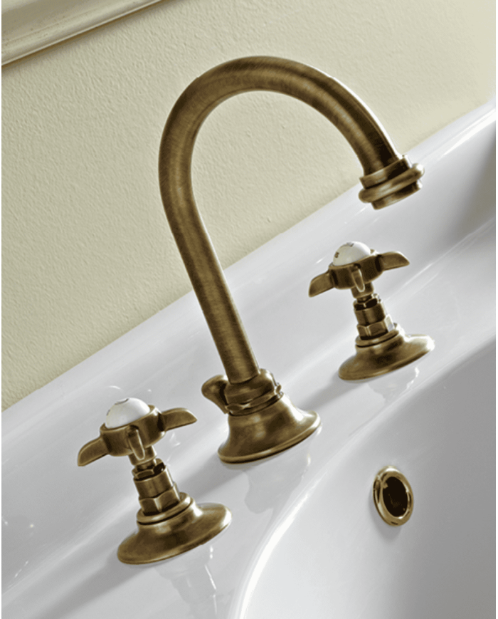 mélangeur lavabo sbordoni | bec haut 3 trous