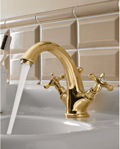 mélangeur lavabo Sbordoni | Robinetterie italienne vintage