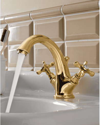 mélangeur lavabo Sbordoni | Robinetterie italienne vintage