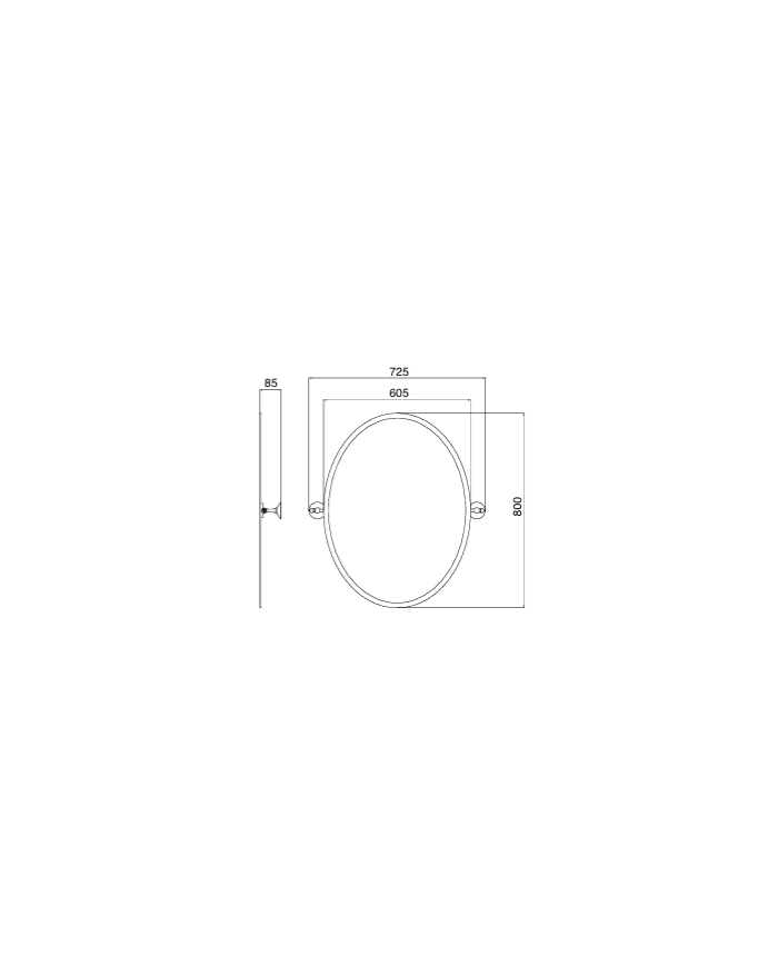 Miroir basculant - Sbordoni