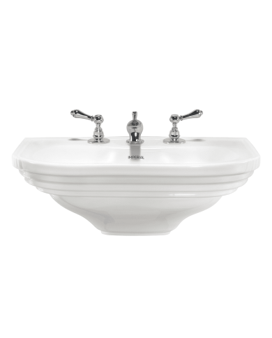 Lavabo Imperial 61 cm | Carlyon rétro blanc