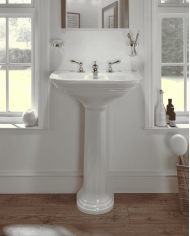 Lavabo Imperial 61 cm | Carlyon rétro blanc