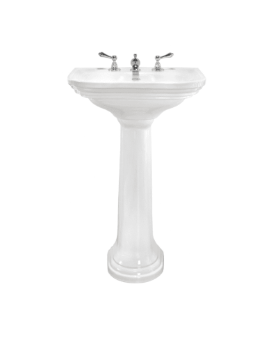 Lavabo Imperial 61 cm | Carlyon rétro blanc