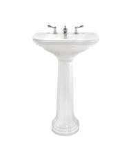 Lavabo Imperial 61 cm | Carlyon rétro blanc