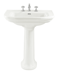 Lavabo Imperial 72 cm | Carlyon rétro blanc