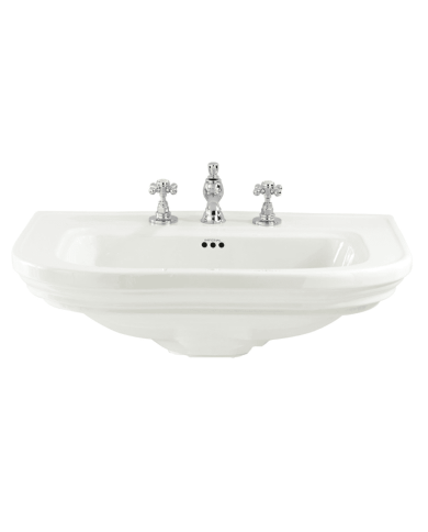 Lavabo Imperial 72 cm | Carlyon rétro blanc