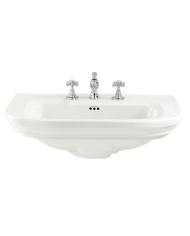 Lavabo Imperial 72 cm | Carlyon rétro blanc