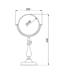 Miroir classique - Sbordoni