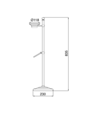 Porte savon/serviette - Sbordoni