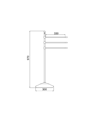 Porte-serviettes - Sbordoni