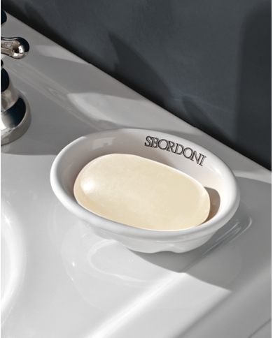 porte-savon céramique sbordoni | Sbordoni Noir & Blanc