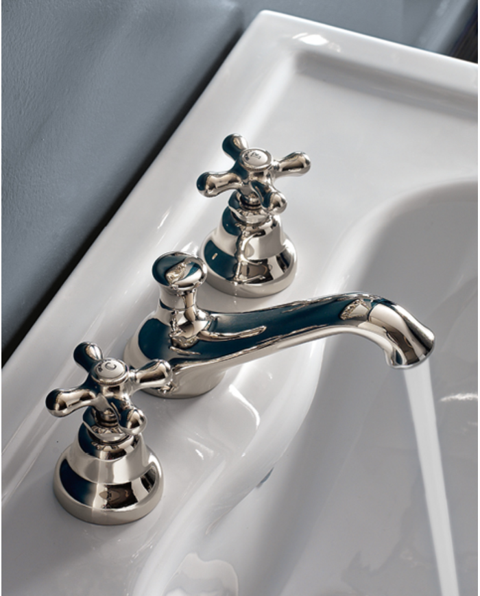mélangeur lavabo sbordoni | Robinet mural rétro Etruria