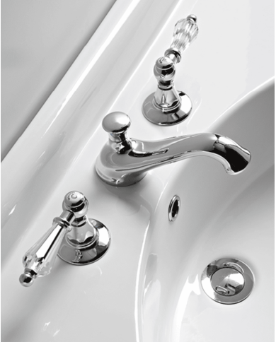 Mélangeur lavabo 3 trous Livia - Sbordoni