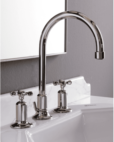 Mélangeur 3 trous bec haut - Sbordoni