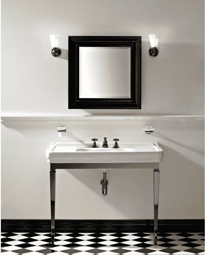 Lavabo rétro Sbordoni | Console Romana 90 cm