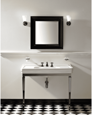 Lavabo rétro Sbordoni | Console Romana 90 cm