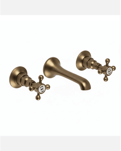 Robinet 3 trous mural Lamport - Cifial