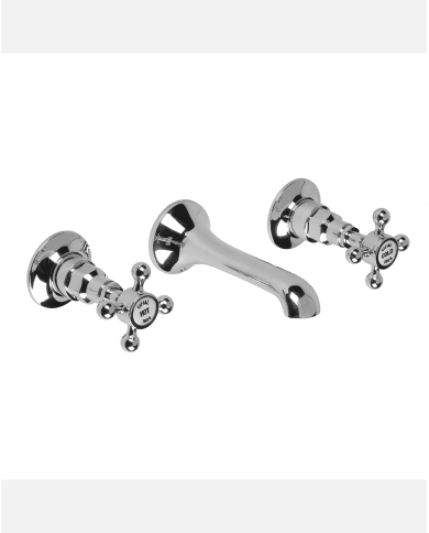 Robinet 3 trous mural Lamport - Cifial