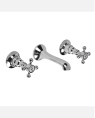 Robinet 3 trous mural Lamport - Cifial