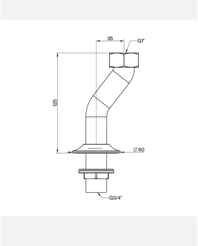 Kit montage rebord bain Lamport - Cifial