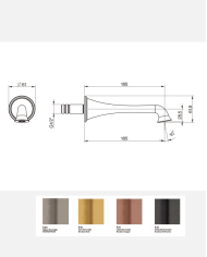 Bec mural Edwardian - Cifial