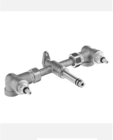 Mélangeur lavabo mural 3 trous Hexa - Cifial