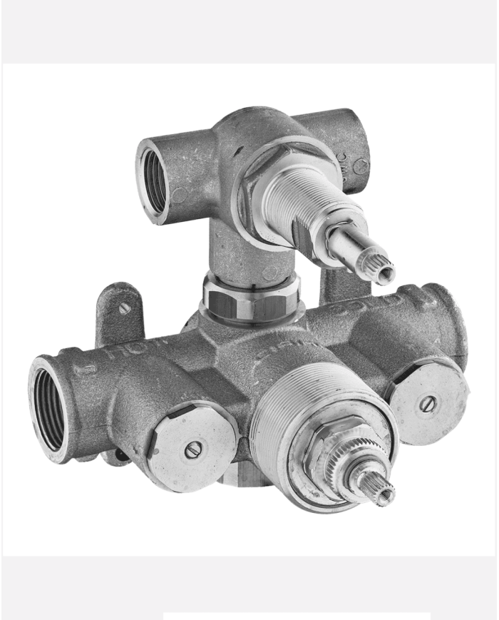 Mélangeur thermostatique douche 2 sorties M3 - Cifial