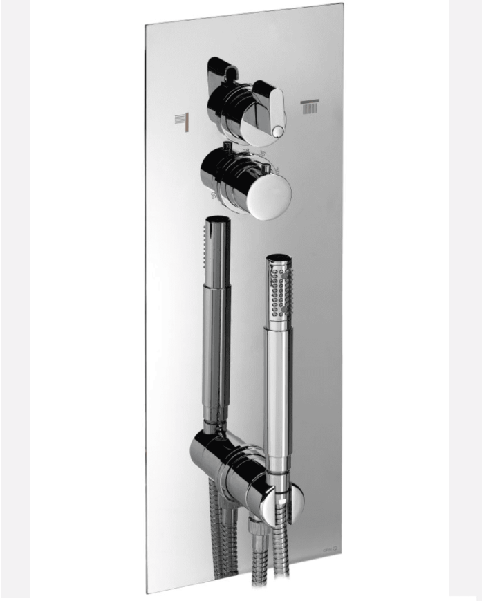 Mélangeur encastré douche 2 sorties M3 - Cifial