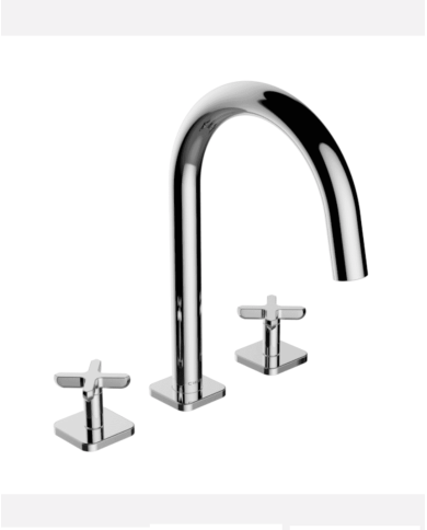 Mitigeur lavabo 3 trous manettes TX300 - Cifial