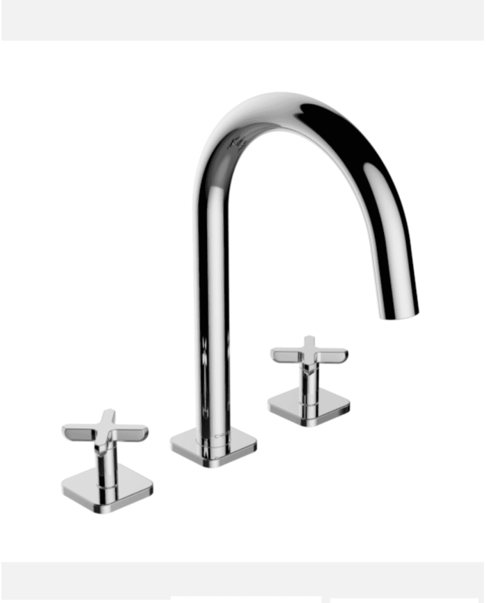 Mitigeur lavabo 3 trous manettes TX300 - Cifial