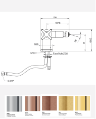 Mitigeur bidet monotrou TX300 - Cifial