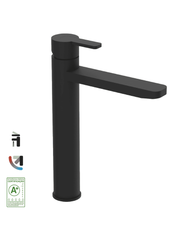 mélangeur lavabo cifial | Lounge haut rétro chrome or