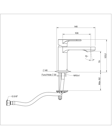 Mitigeur Techno 251 - Cifial