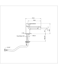 Mitigeur de bidet Techno 251 - Cifial